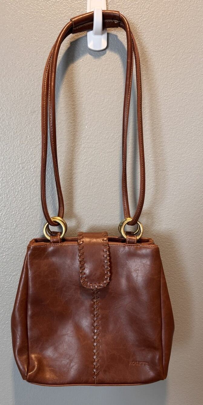 Rosetti Women's Brown Faux Leather Shoulder Bag